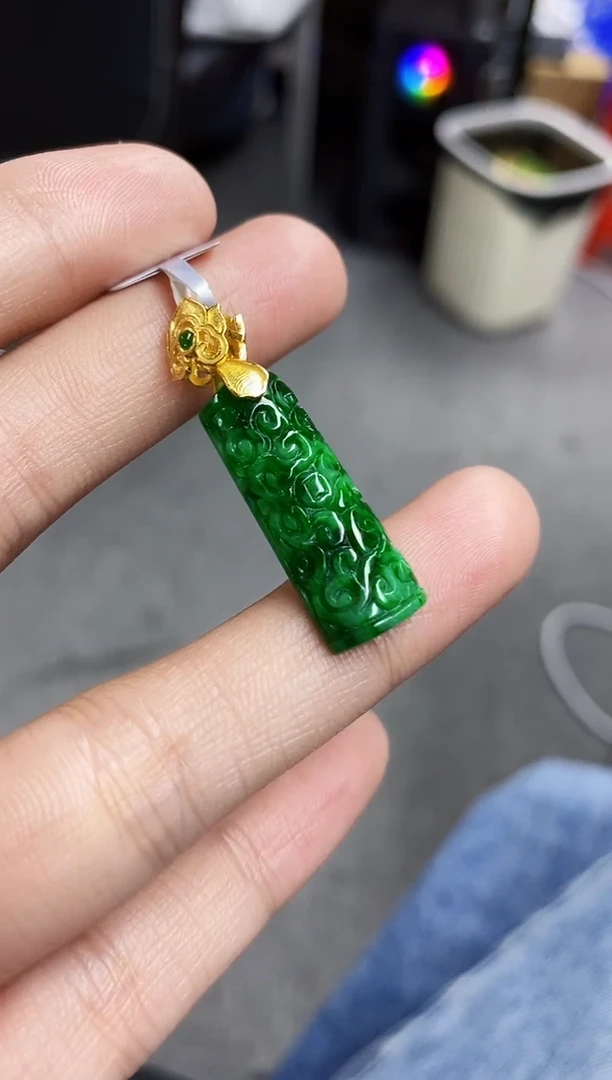颈饰未镶嵌翡翠翡翠吊坠