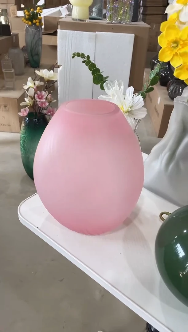 【闪购商品】无铅玻璃粉色小号澎湖湾