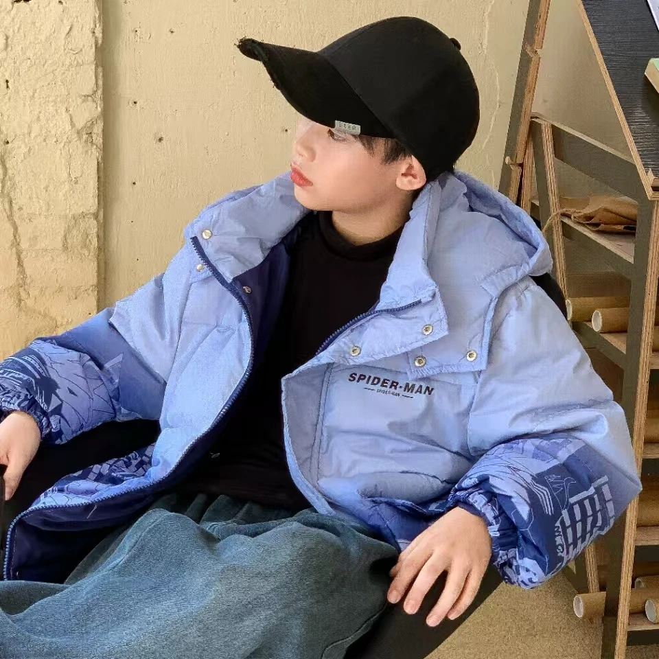 冬季男加厚保暖防寒高中学生男生外套111