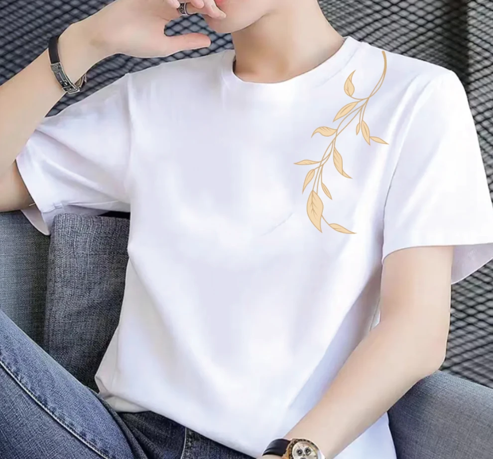 2025夏季潮流纯棉圆领短袖T恤男女同款时尚百搭半袖宽松休闲t