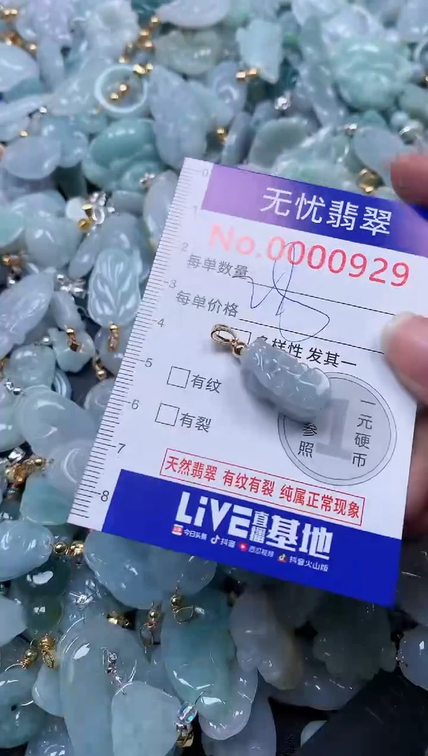 颈饰未镶嵌翡翠929