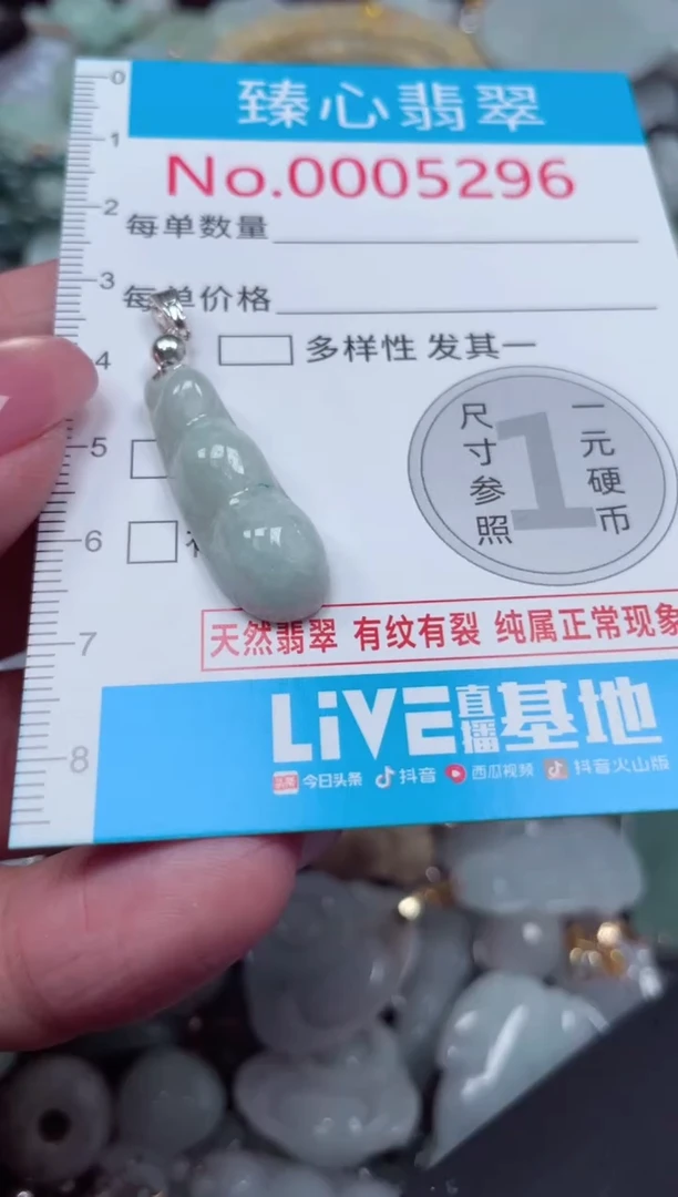 颈饰未镶嵌翡翠5296