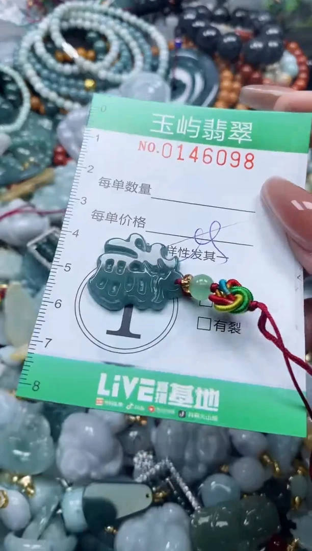 翡翠未镶嵌颈饰闪购0146098多样性发其一
