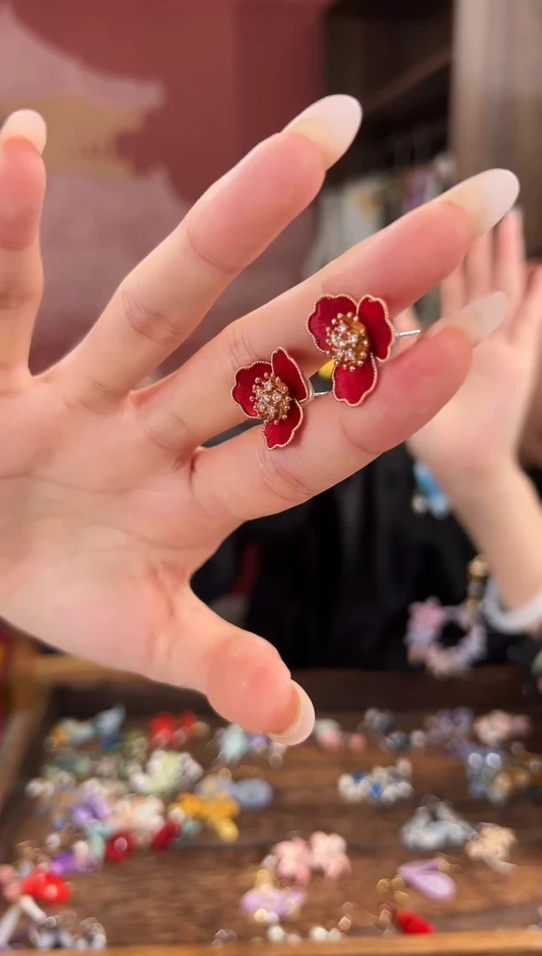 【闪购商品】刺绣苏绣世家非遗手工（耳环）