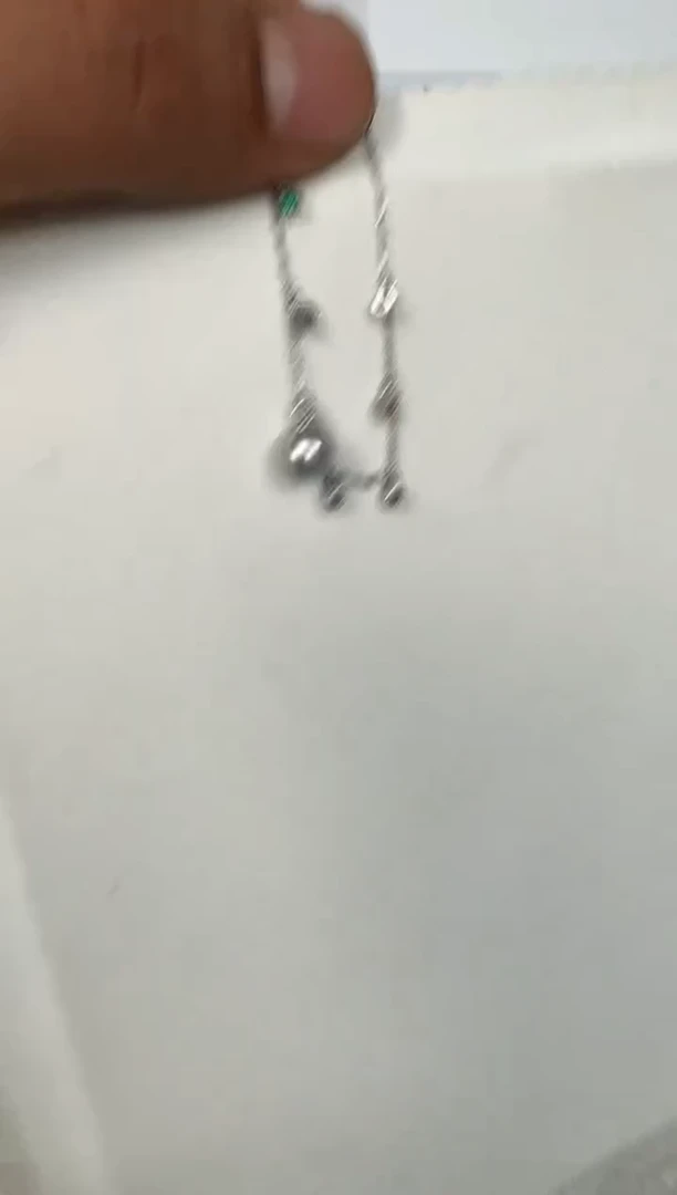 颈饰银S925镶嵌海水珍珠套链