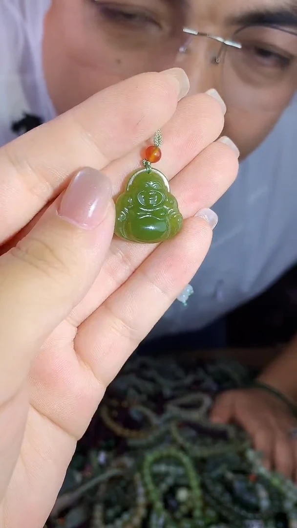 和田玉未镶嵌挂件多样性发货拍一发一