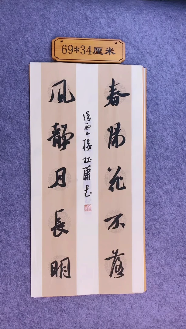 书法0010中书协杜潇老师书法作品