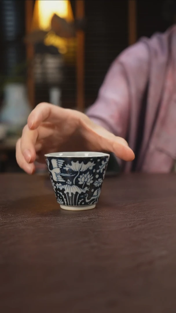 杯景德镇陶瓷杯碗柴烧多人P60