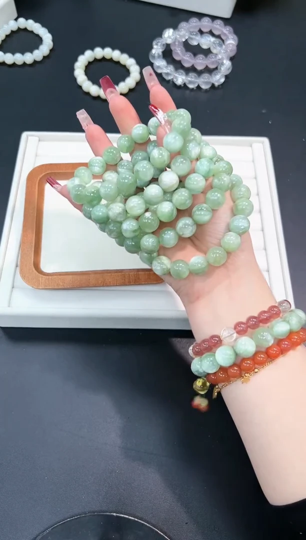 【闪购商品】水晶手串未镶嵌43r多样性发其一/1条12mm默认微瑕