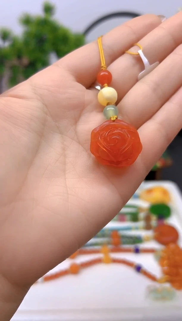 【闪购商品】蜜蜡手链未镶嵌手机链T50