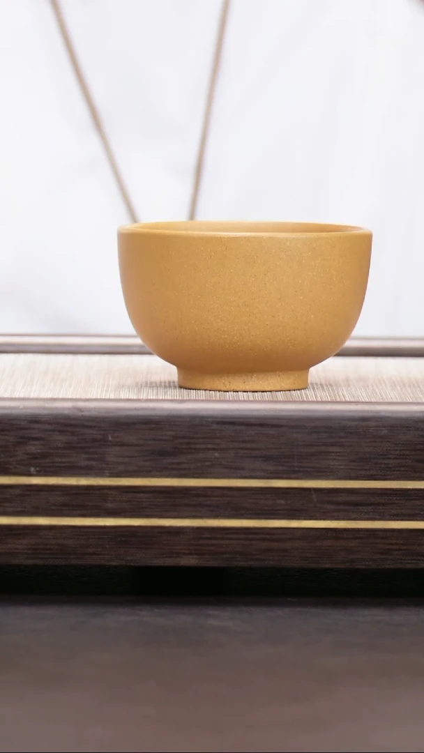 茶壶紫砂黄金段泥  茶碗杯