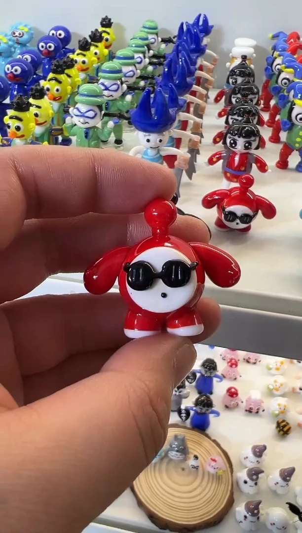 手工艺品琉璃橘****果蛋仔