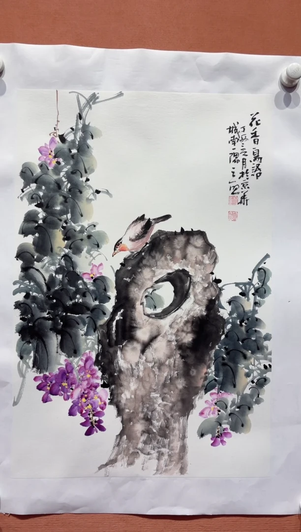 国画师立照老师国画作品