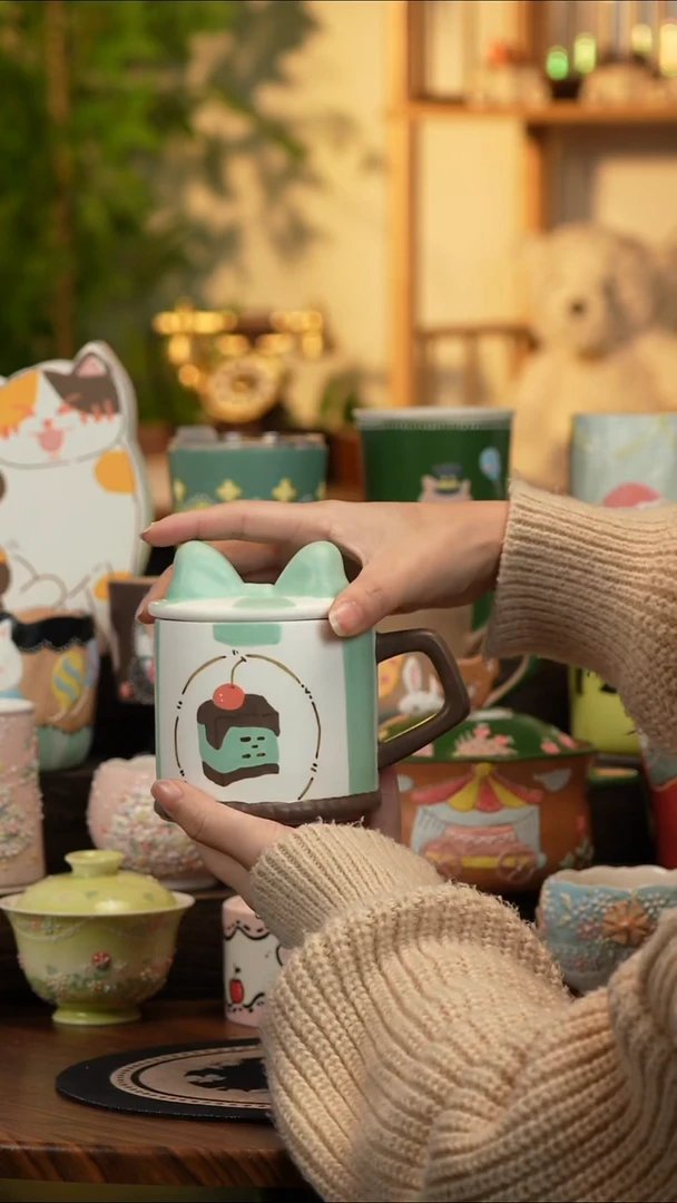 瓷片瓷A039景德镇原创手工陶瓷