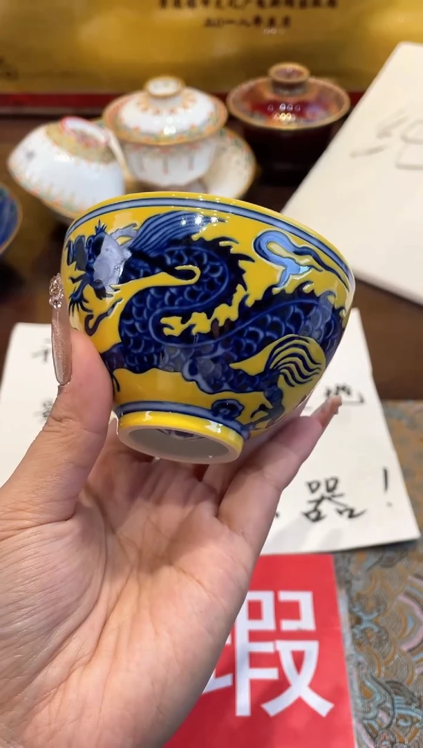 摆件景德镇手工手绘陶瓷
