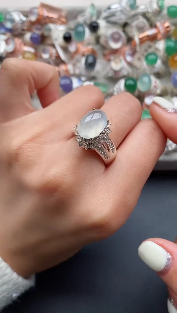 未镶嵌戒指翡翠8888888+4