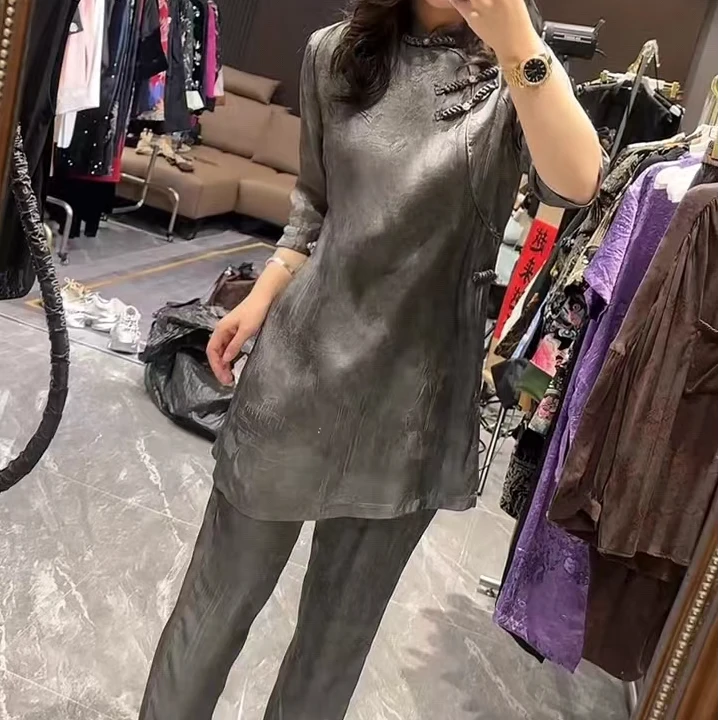 2025新款时尚套装女洋气百搭休闲女装两件套