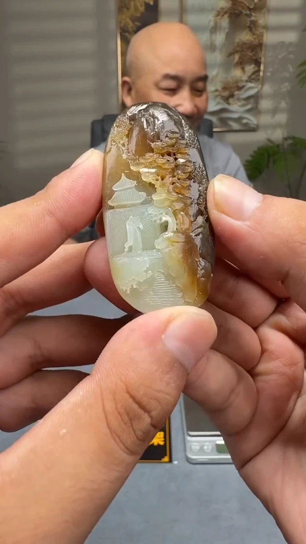 和田玉未镶嵌颈饰T13-多样性拍一发一