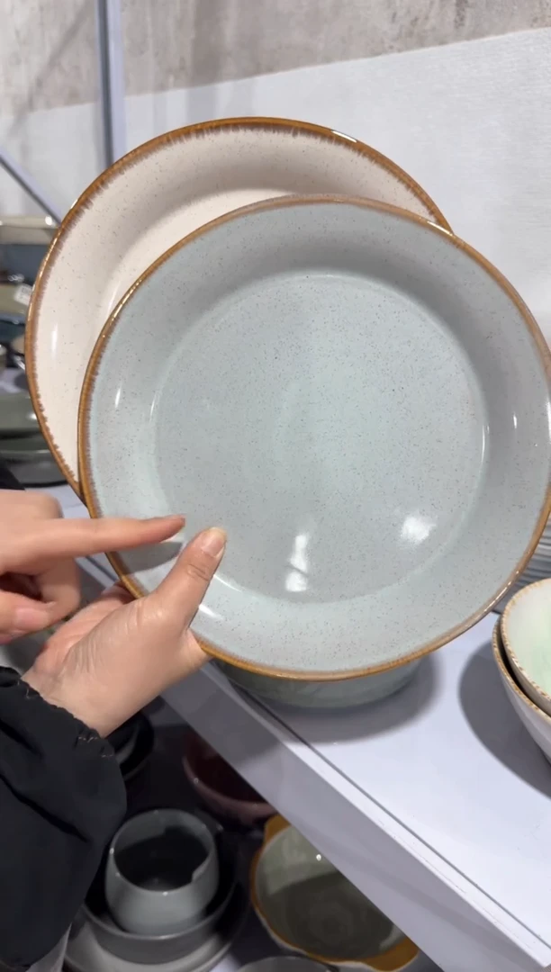 【闪购商品】碗微瑕（2件套）063盘子