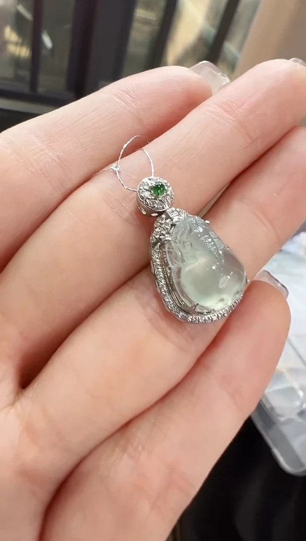 【闪购商品】翡翠颈饰18K金镶嵌DFZ0209-39