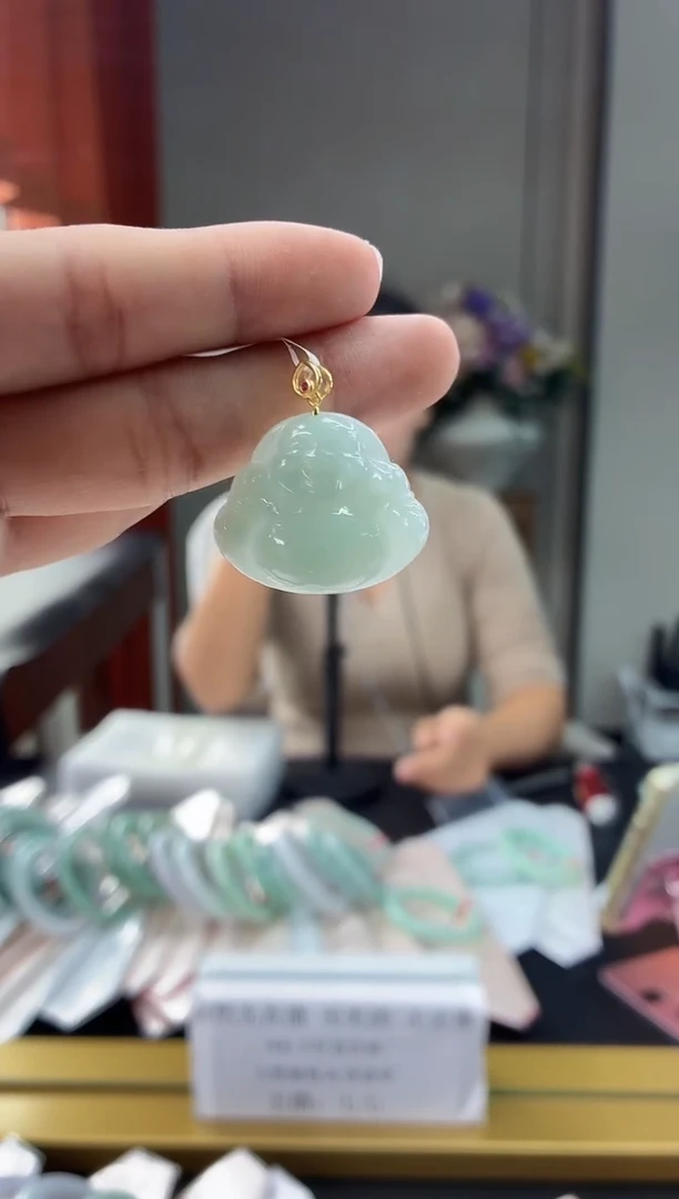 颈饰银S925镶嵌翡翠111111111111111