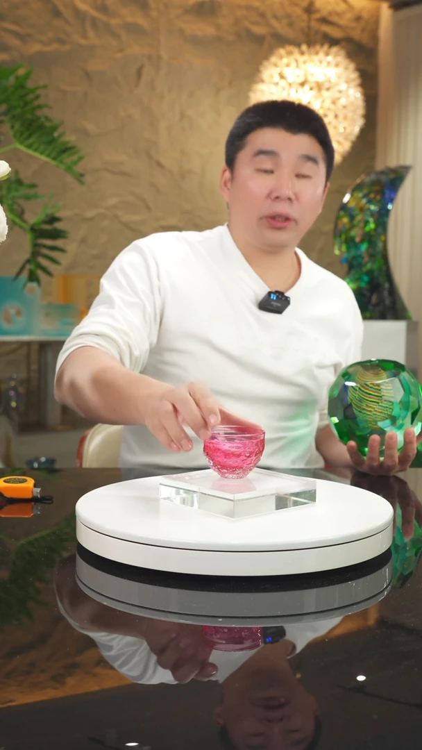【闪购商品】摆件设计款金红茶杯预售