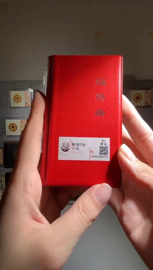 铜带评级开元钱币册共12枚