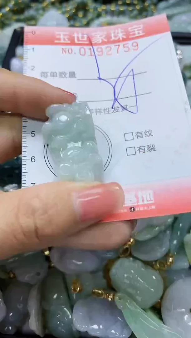 【闪购商品】翡翠颈饰未镶嵌闪购商品00192759