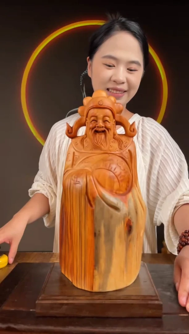 柏木（崖柏）手工摆件,先抢先得! 编号:69