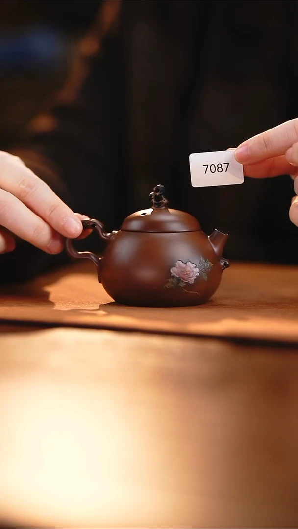 雲梦茶器紫陶茶壶7087