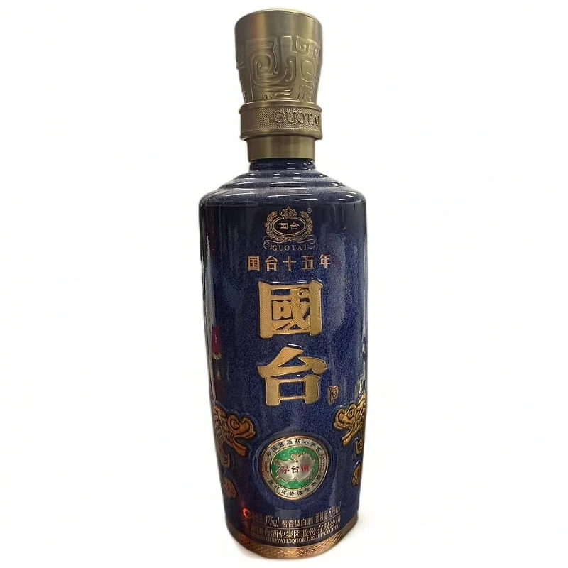 国台【2023年】【375ml】国台十五年（品鉴装）【光瓶】53度酱香型