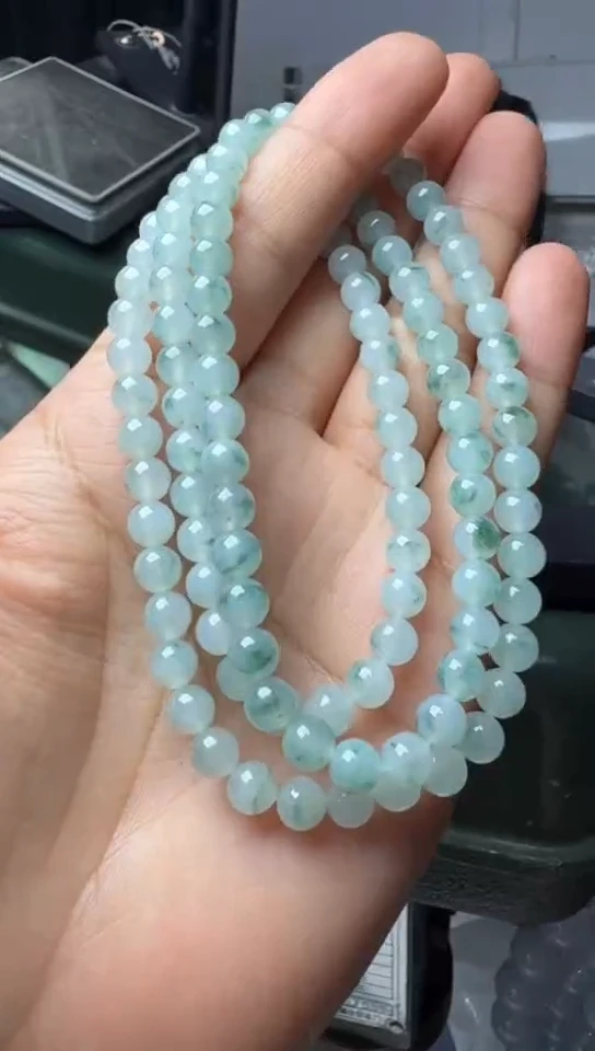 未镶嵌手链翡翠堕**心缅甸翡翠A货卡6左右