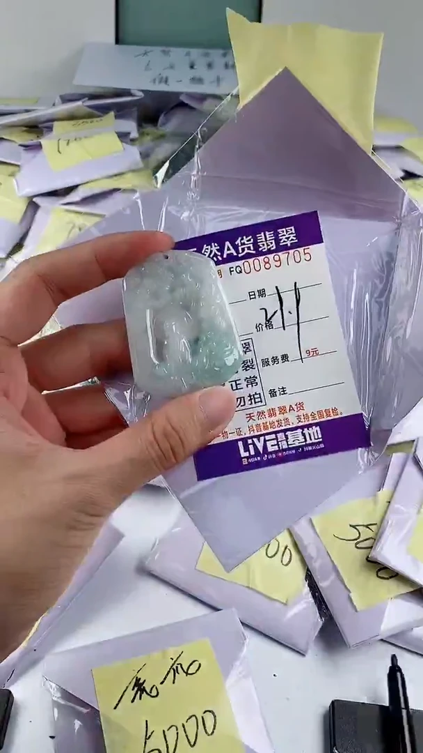 翡翠未镶嵌颈饰