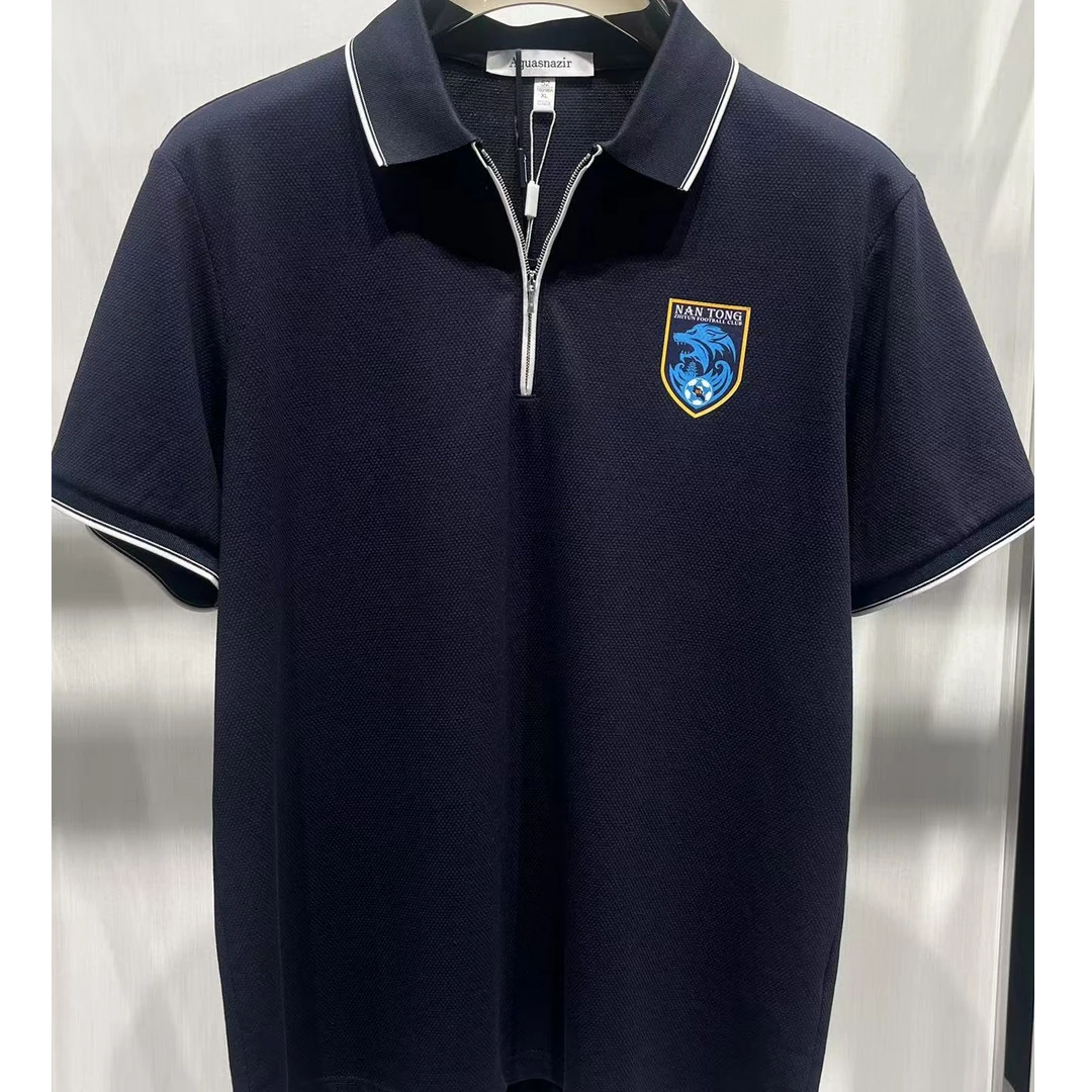 南通支云运动拉链polo衫日常通勤