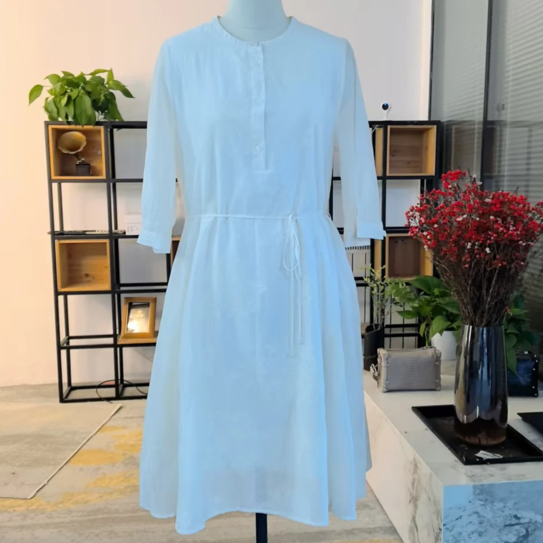 【Minority Focus】显瘦气质百搭暗香疏影A型长裙24-0256-QYFS