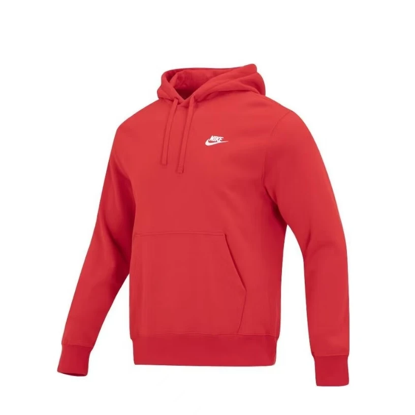 【官方授权】NIKE/耐克男款连帽加绒保暖休闲套头衫 卫衣 BV2655657