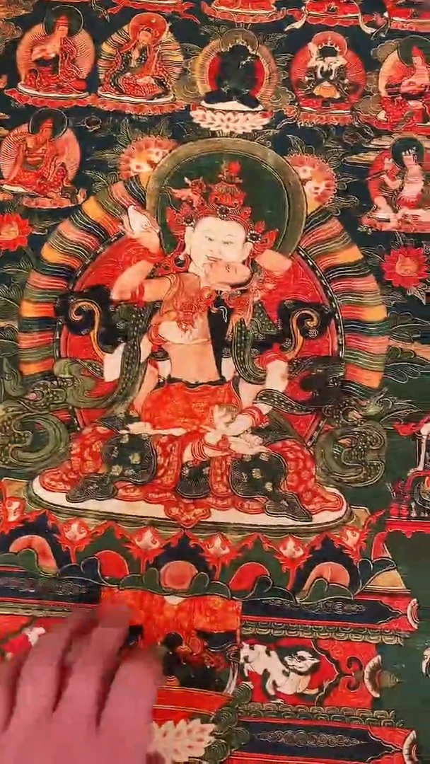 装裱画精美唐卡tk16305