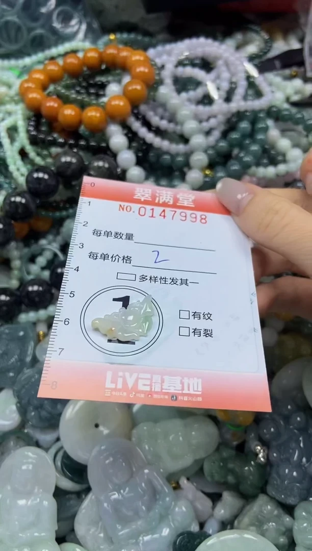 翡翠未镶嵌颈饰闪购0147998