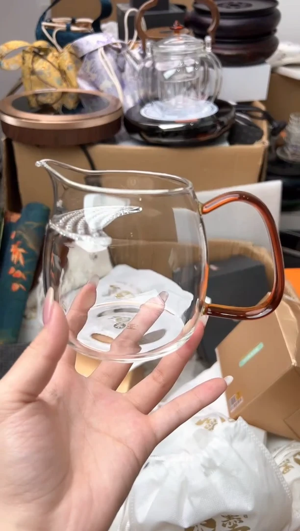 禾墨清韵茶海琥珀色