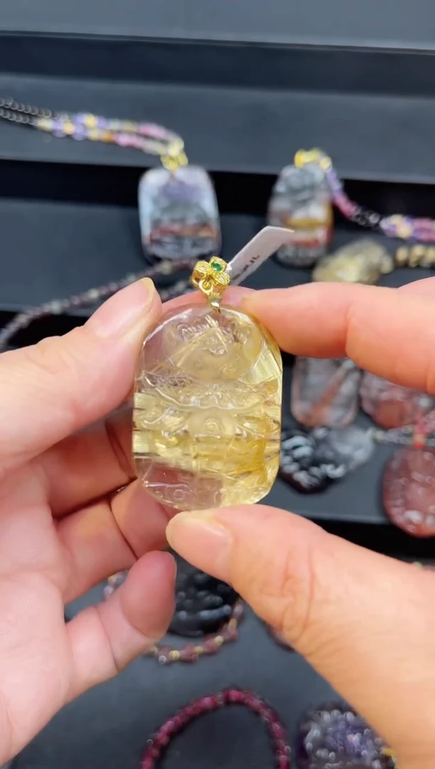 未镶嵌颈饰水晶【百晶灵儿】定制款