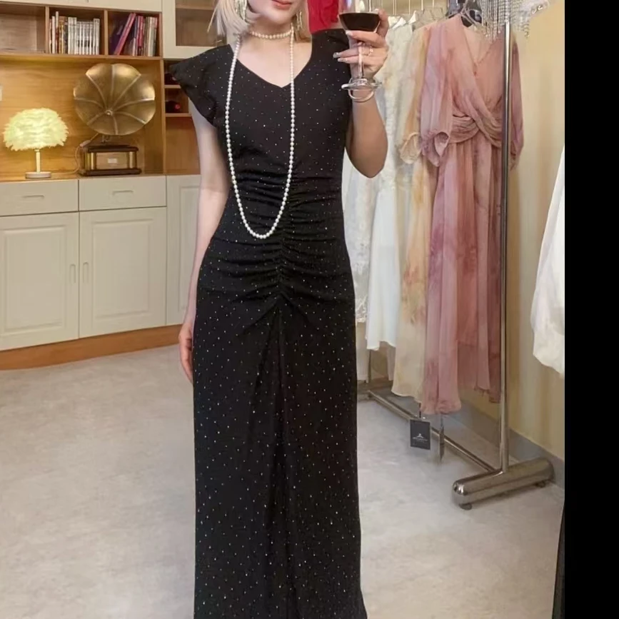 【LAOYUGAODING】高品质-3047赫本风气质高级感轻熟风连衣裙