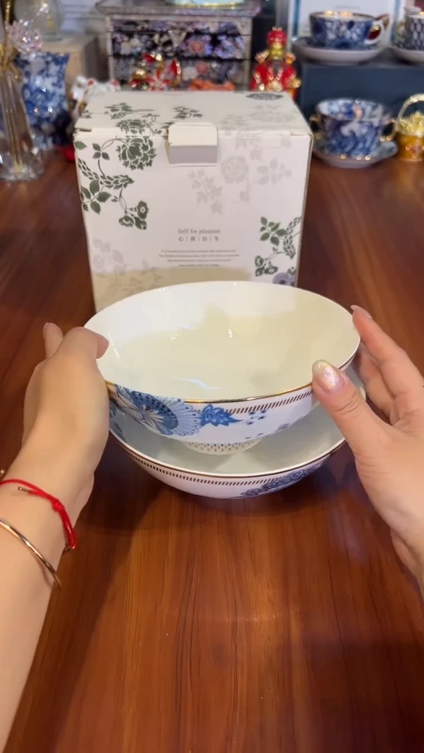 91白金面碗套二