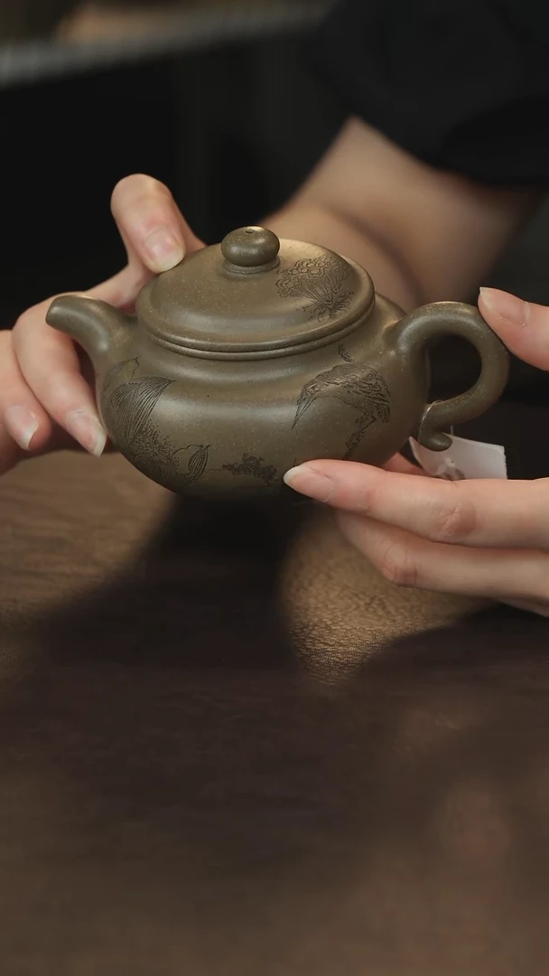 茶杯紫砂直播福利李建军青玉段仿古