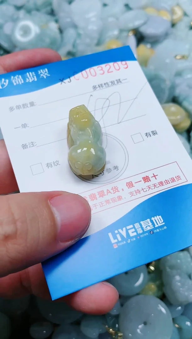 翡翠未镶嵌颈饰闪购商品0003209
