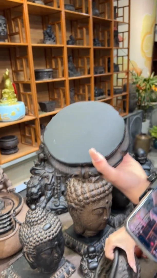 陶土【火山泥】金箍坛底座