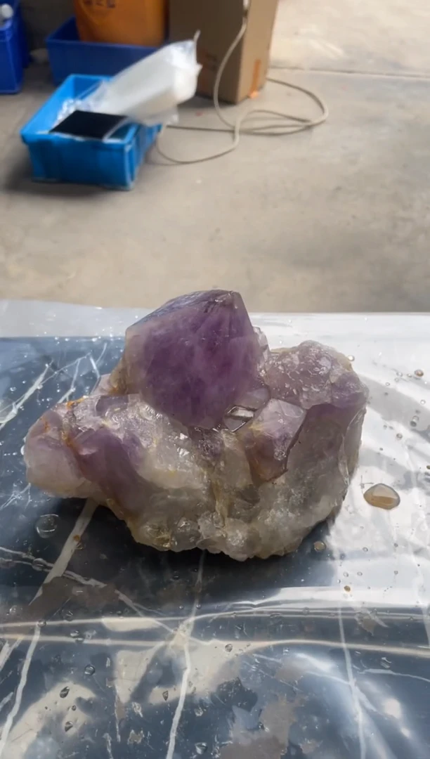 【闪购商品】紫晶原石未镶嵌天然紫水晶原石摆件