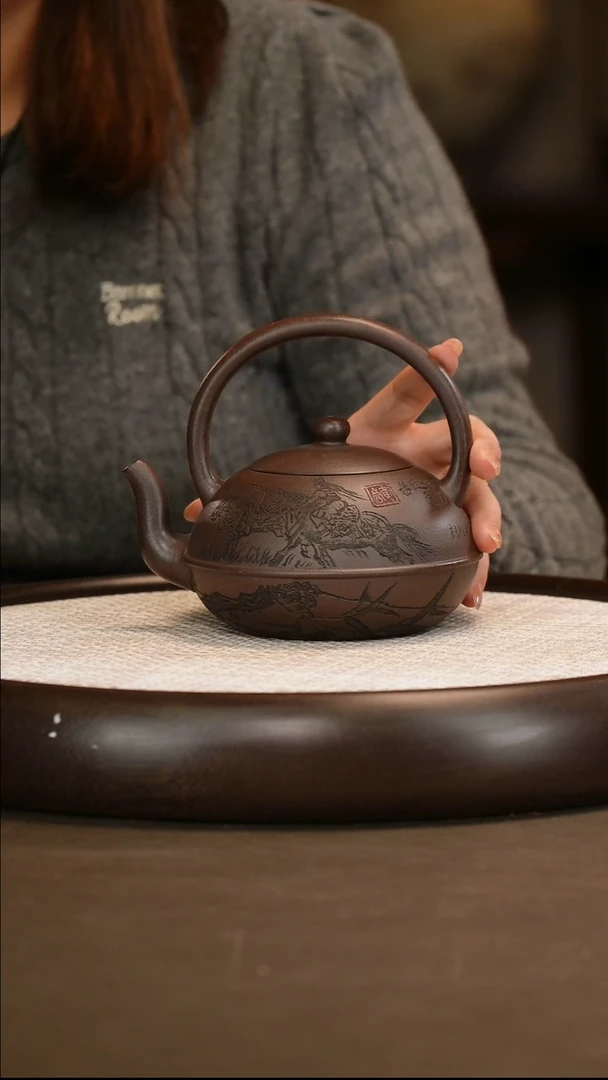 徐南 线圆提梁 480c/画