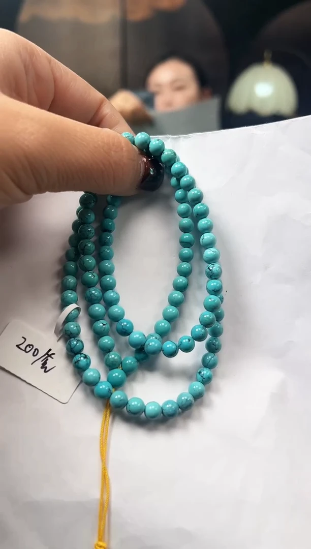未镶嵌绿松石手串18