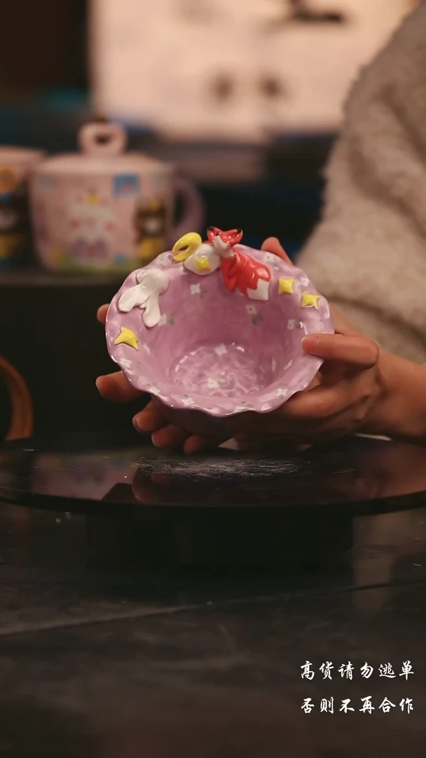 陶瓷景德镇可爱设计师款陶瓷