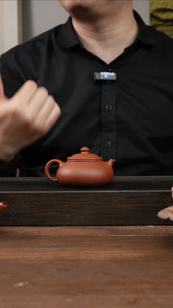 茶杯紫砂红清水寒江      150CC